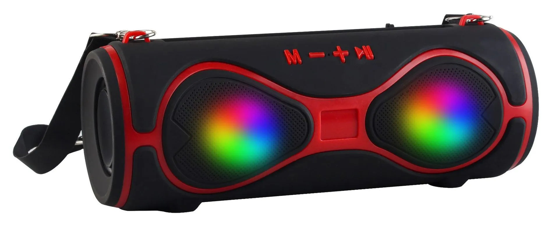 Lantern multifunctional Bluetooth speaker with integrated phone stand and carry strap in five colour options