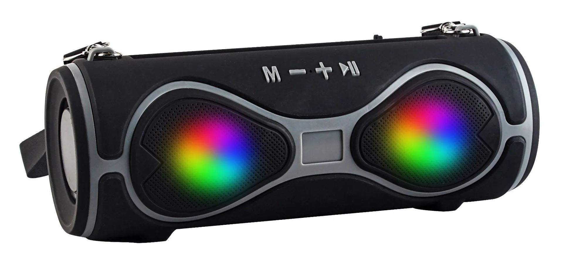 Lantern multifunctional Bluetooth speaker with integrated phone stand and carry strap in five colour options