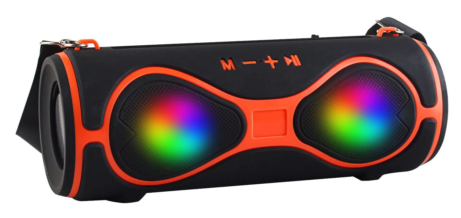 Lantern multifunctional Bluetooth speaker with integrated phone stand and carry strap in five colour options