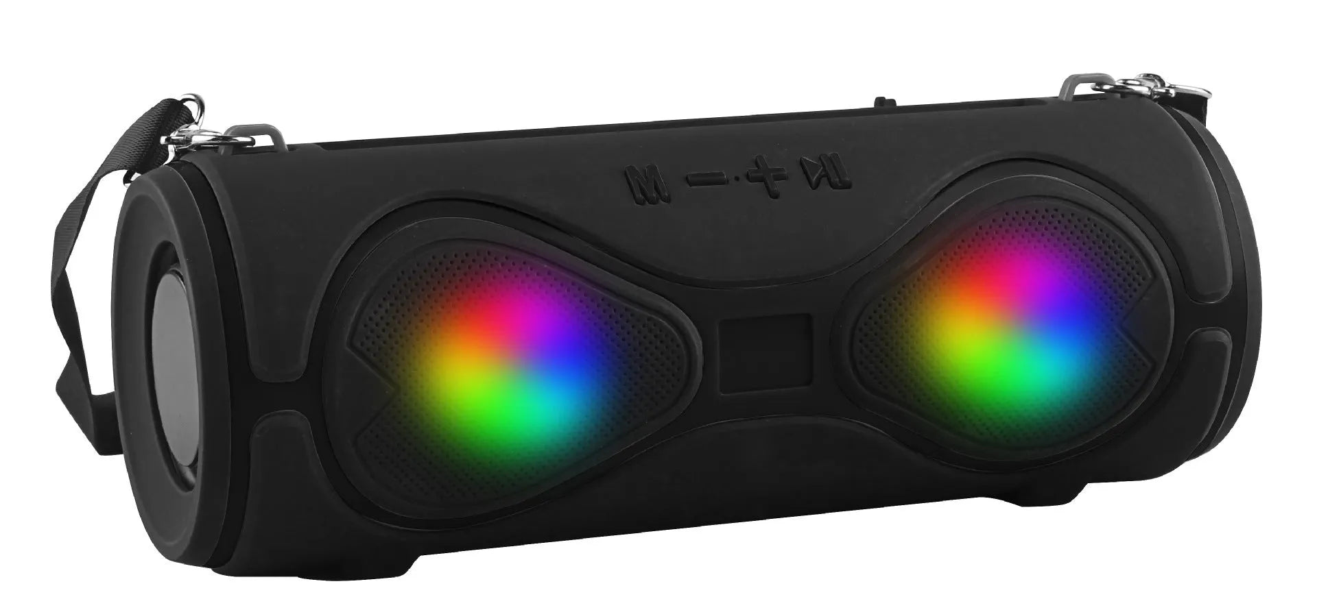 Lantern multifunctional Bluetooth speaker with integrated phone stand and carry strap in five colour options
