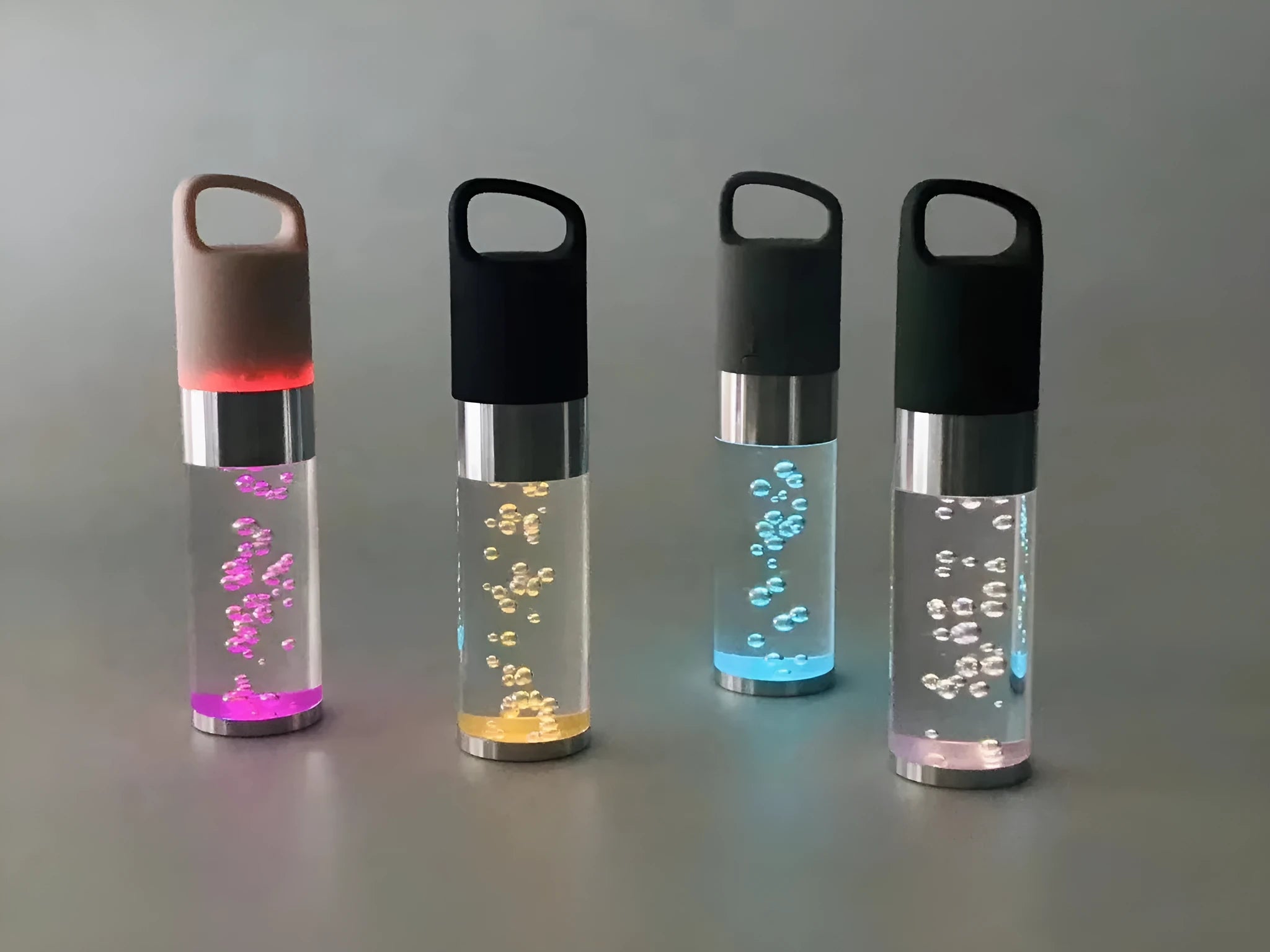 Portable Bluetooth speaker with crystal lights in colourful cartoon design