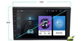 Black rotating screen car GPS navigator for GM vehicles with Android system