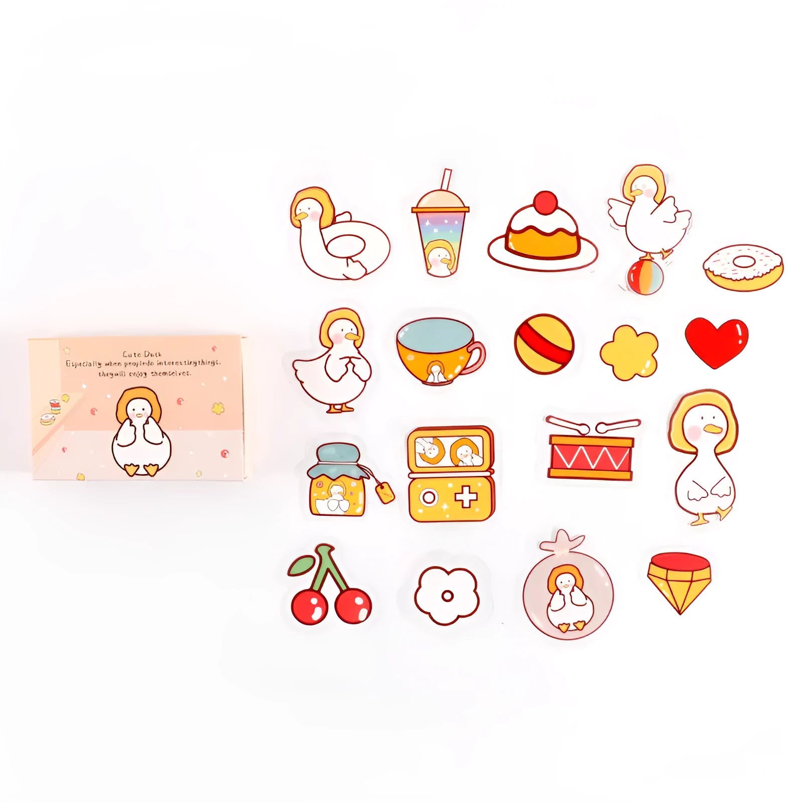 Thibe Little Haruhito 20-piece Korean Ins Wind decorative stationery stickers with animal designs