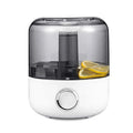 White or black ultrasonic humidifier with 3L tank and mechanical controls