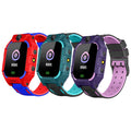 Z6 Q19 children's smart phone watch in green, purple, or red with 1.44-inch touch screen.