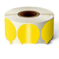 Round colour marker sticker roll paper in nine colours with 500 sheets per roll