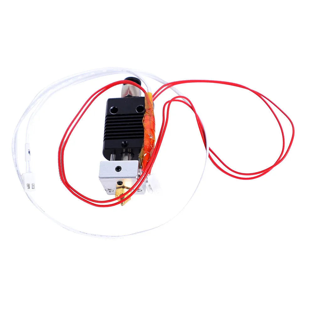 Anet 3D printer hot end kit stainless steel extrusion head for ET4 ET5 series – top view