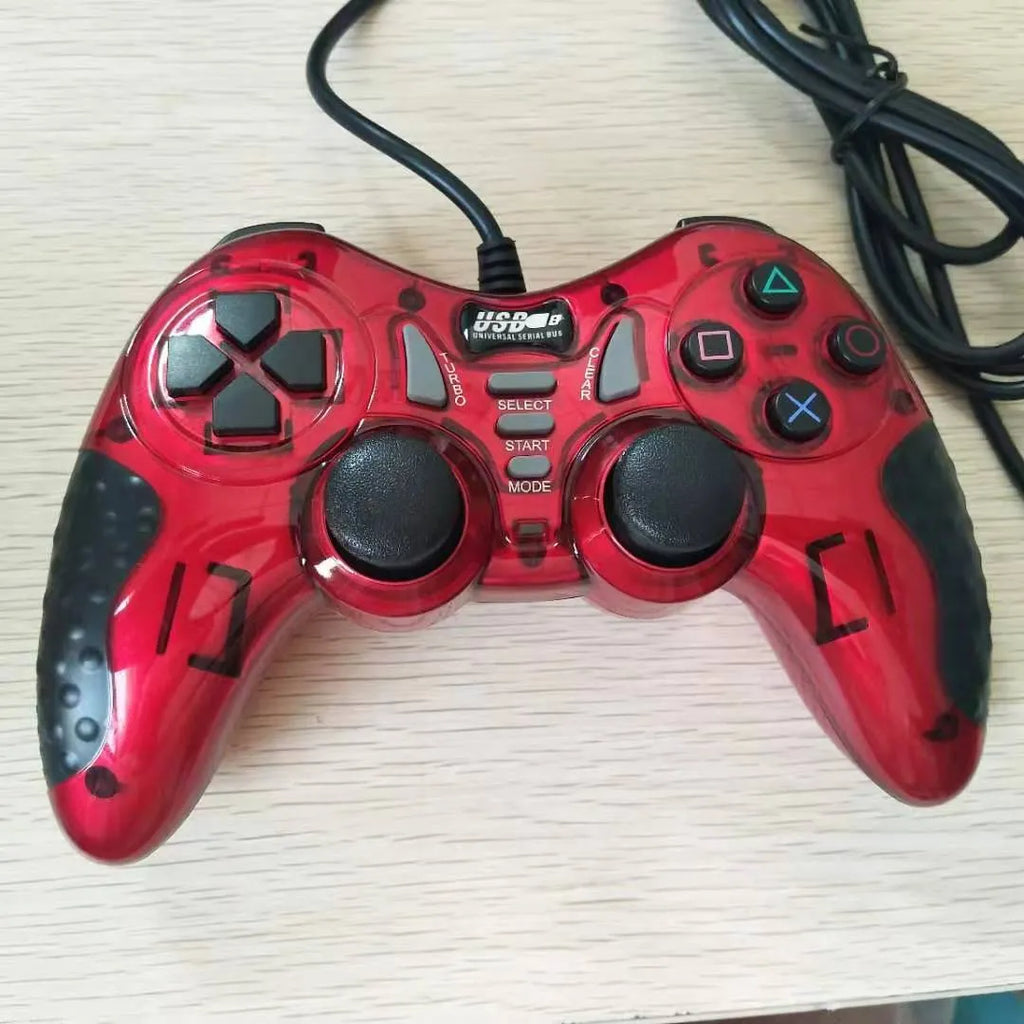 Red 606 multifunctional USB gamepad for PC, Android, XBOX360, PS3 and set-top boxes.