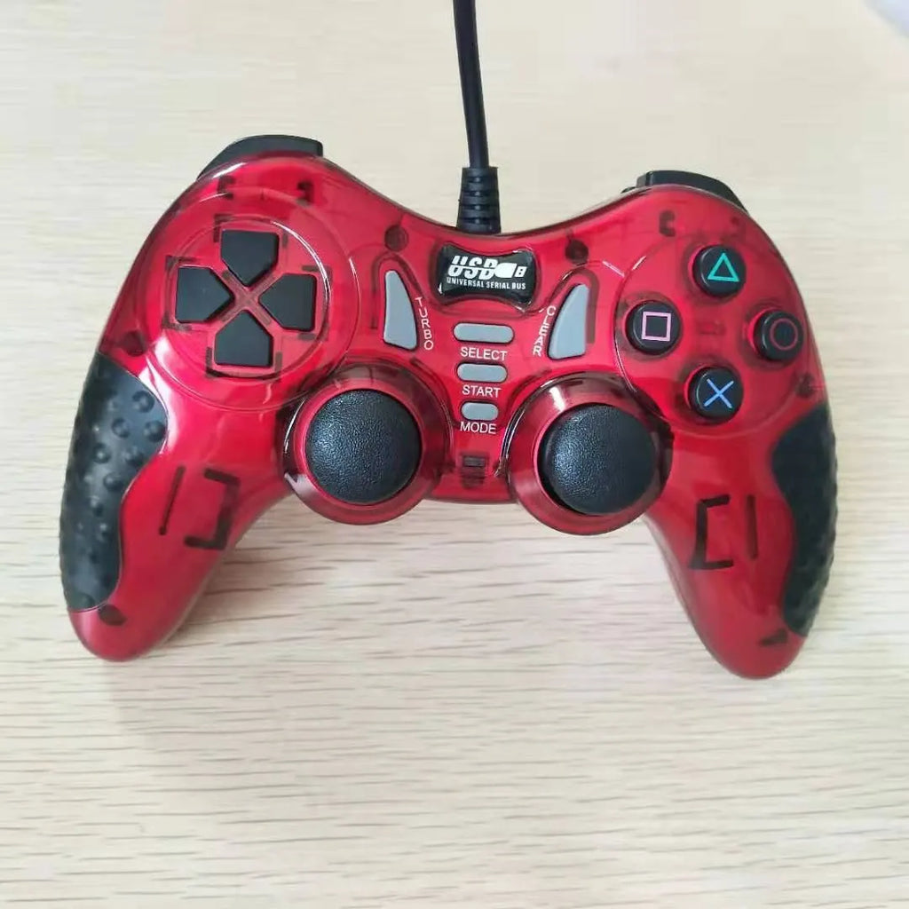 Red 606 multifunctional USB gamepad for PC, Android, XBOX360, PS3 and set-top boxes.