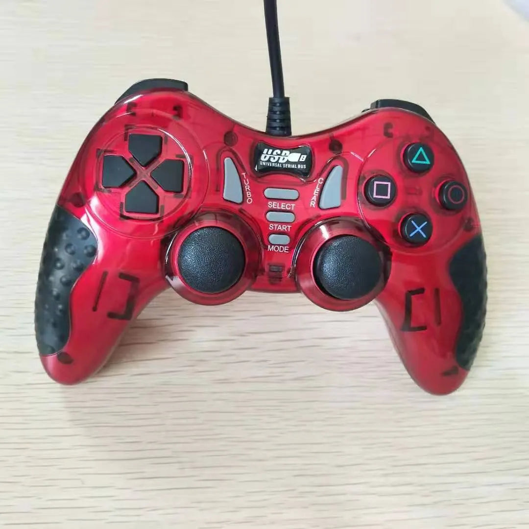 Red 606 multifunctional USB gamepad for PC, Android, XBOX360, PS3 and set-top boxes.
