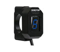 Gear position digital counter with black shell and red lettering display