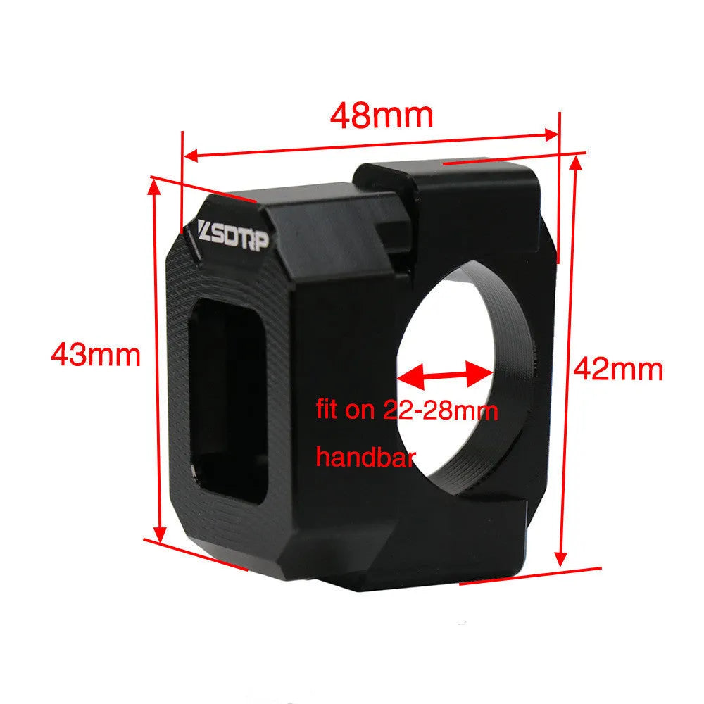 Gear position digital counter with black shell and red lettering display