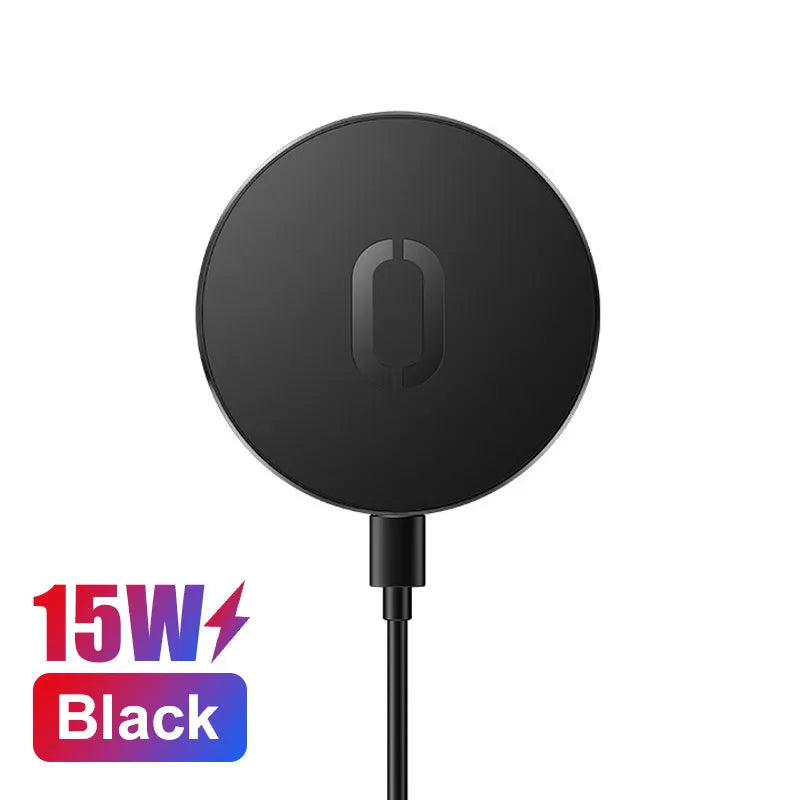 Black USB Type-C travel charger for Android phones with fast charge PD interface