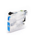 Brother compatible refill ink cartridges in black, cyan, magenta, and yellow