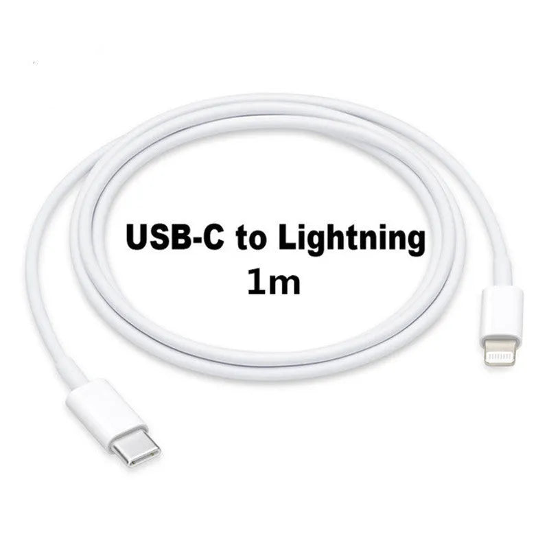Original 20W USB-C Power Adapter in white with EU plug for fast PD charging