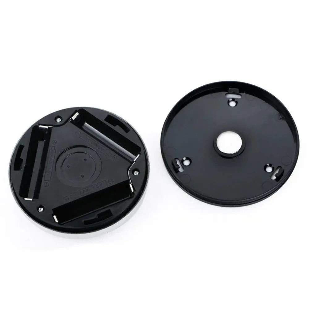 Silver square wireless motion sensor night light for cupboards and hallways.