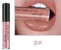 Silky cream texture mineral lip gloss in 12 shade options with three-year shelf life