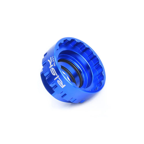 Blue aluminium alloy wrench for SRAM 12-speed direct mount disc brake rotor removal