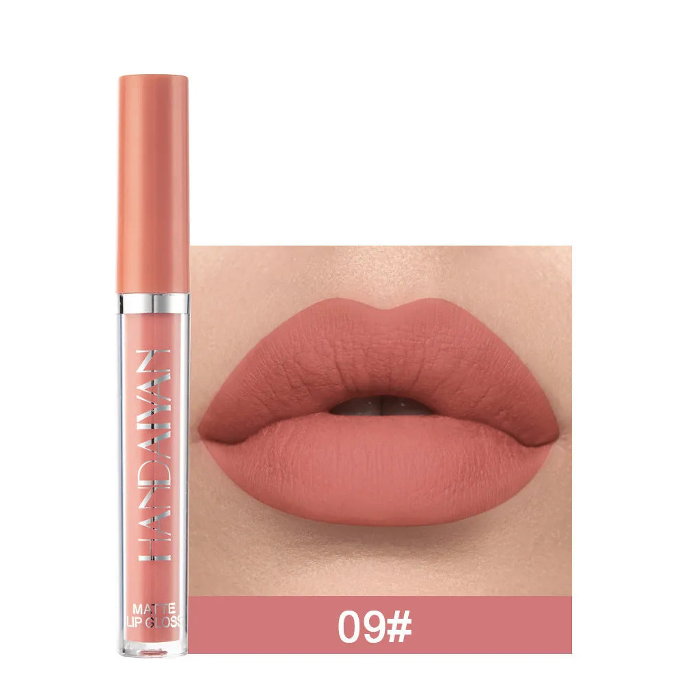 HANDAIYAN matte non-stick cup lip gloss in 2.5ml liquid lipstick format