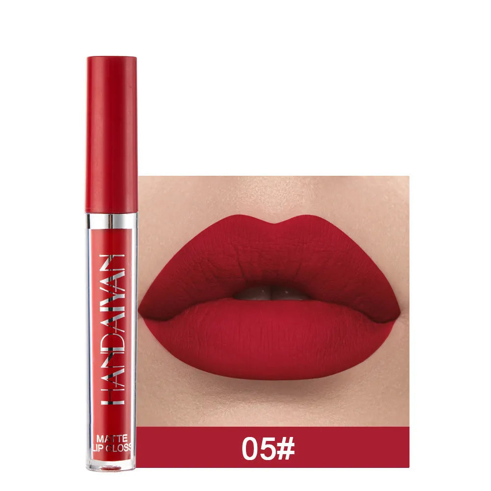 HANDAIYAN matte non-stick cup lip gloss in 2.5ml liquid lipstick format