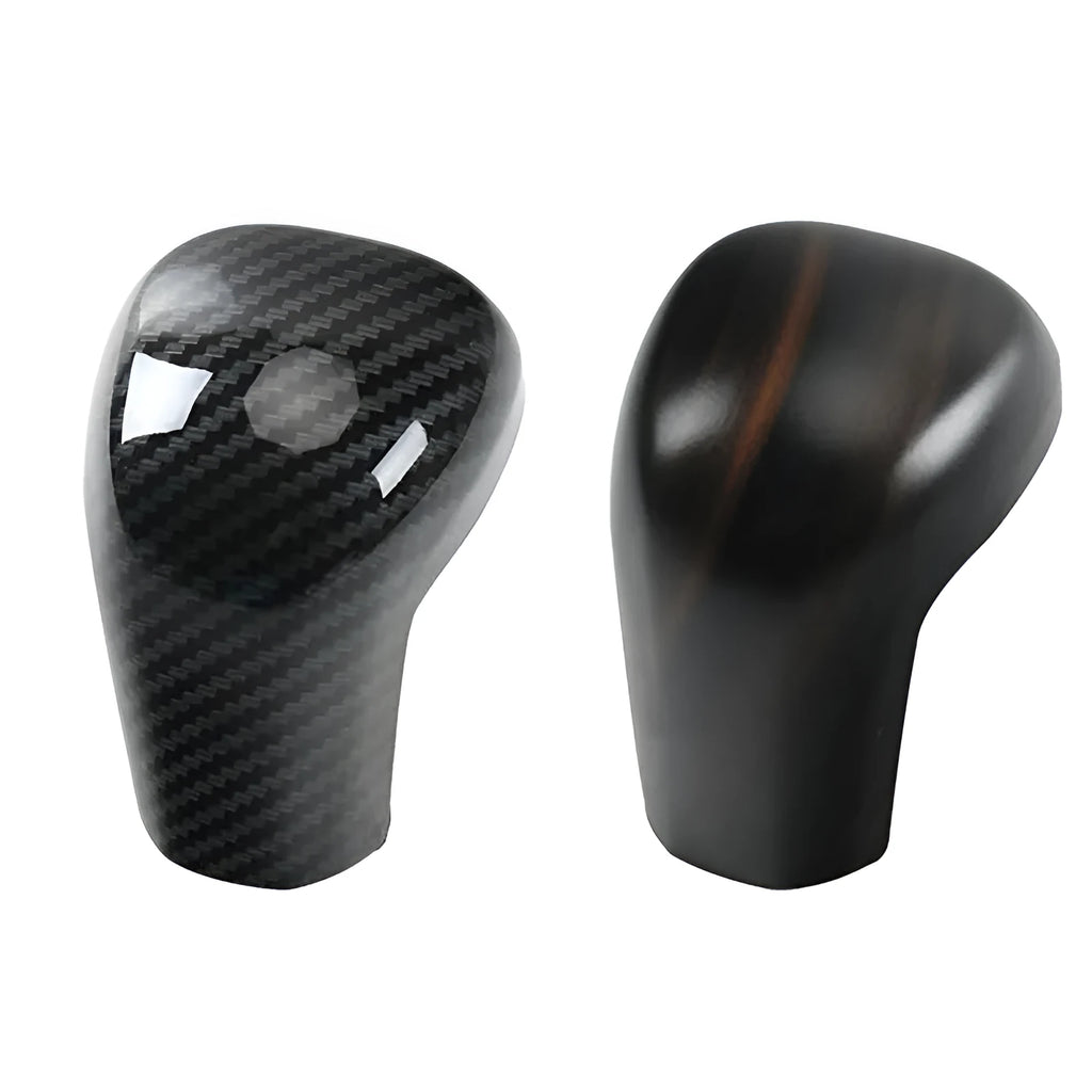 Hard plastic handle cover patch for interior trim, model FT, carbon fibre grain colour