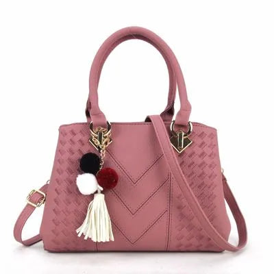 Ladies hand bag crossbody luxury handbag PU leather zipper closure multicolour black grey khaki purple royal blue wine red