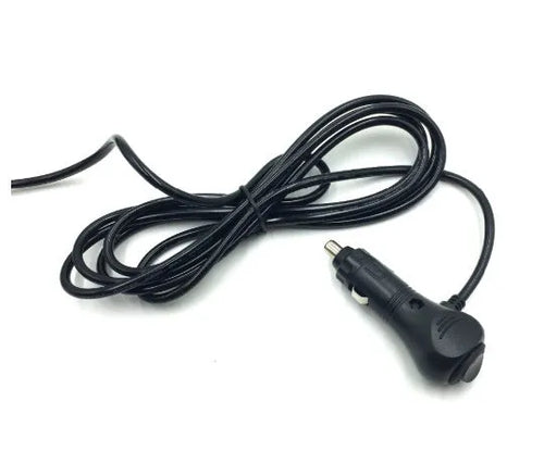 16 LED multi-colour strobe warning light with suction cup mount on car windscreen