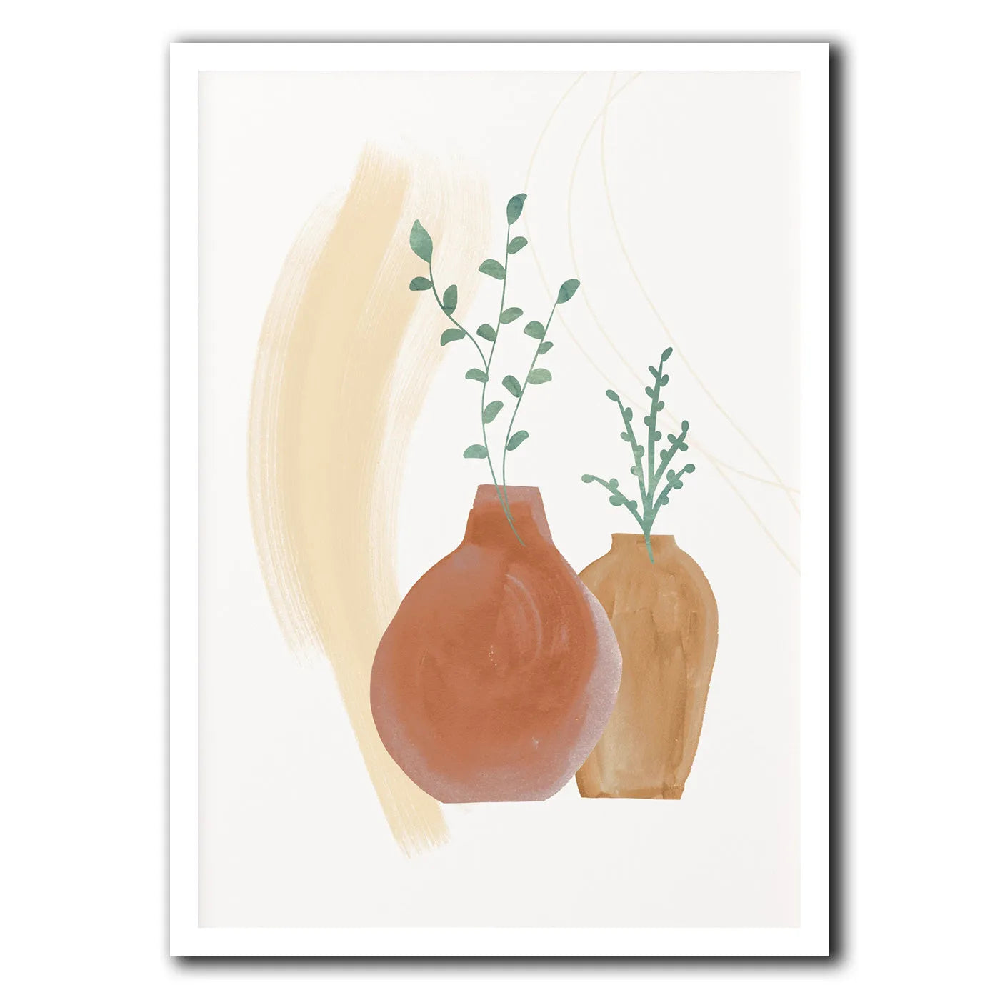 Bohemian canvas wall painting on waterproof material available in multiple sizes