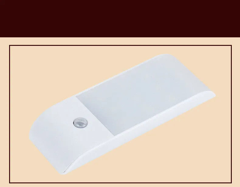 Rechargeable human body sensor LED night light with PVC shade in new Chinese style