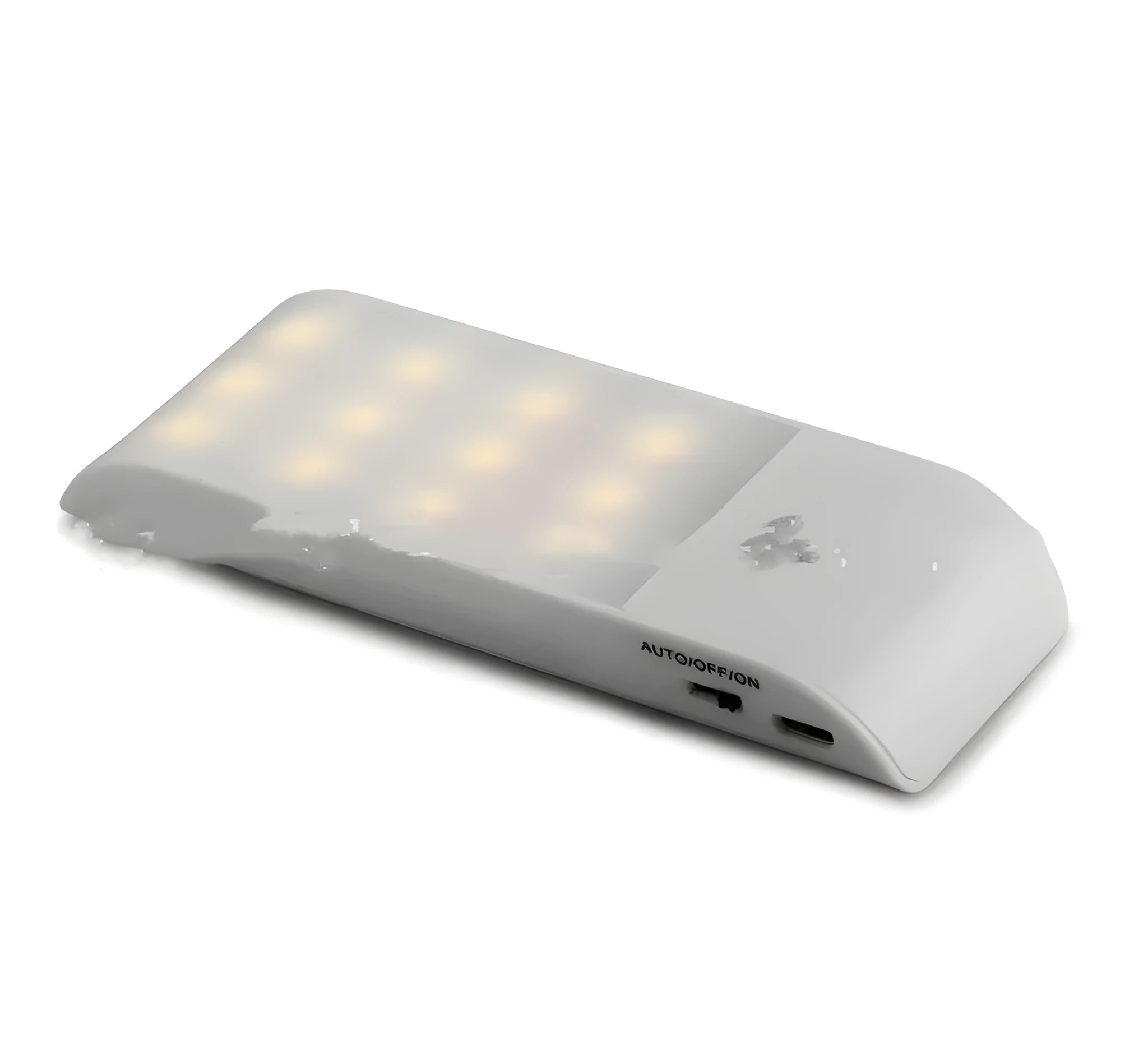 Rechargeable human body sensor LED night light with PVC shade in new Chinese style