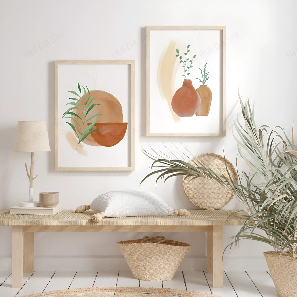 Bohemian canvas wall painting on waterproof material available in multiple sizes