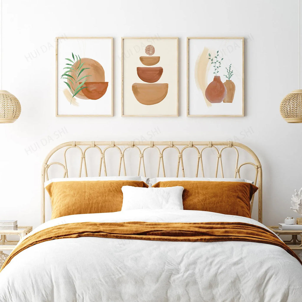 Bohemian canvas wall painting on waterproof material available in multiple sizes