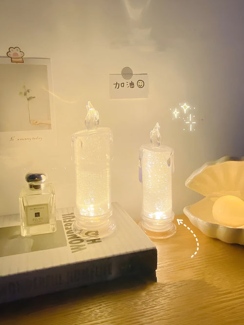 LED bedside lamp with optional message board designs including bear shape and square formats