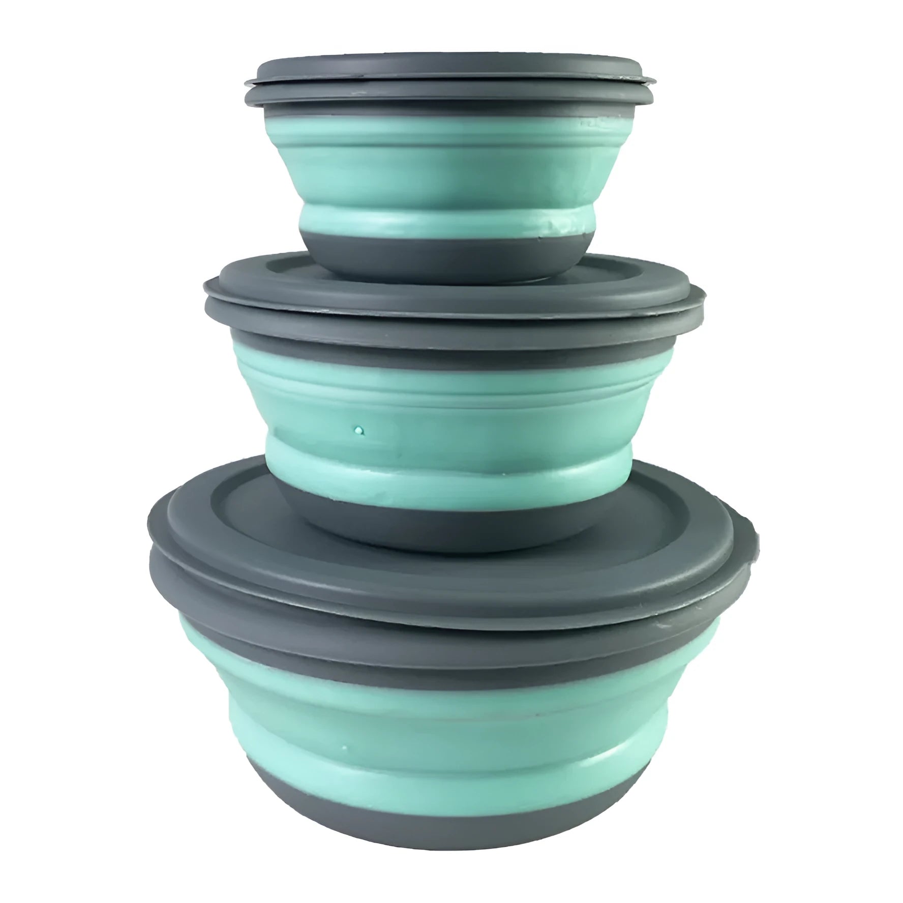 Red folding pet bowl with hanging loop, 19 cm, made from PP and TPR materials