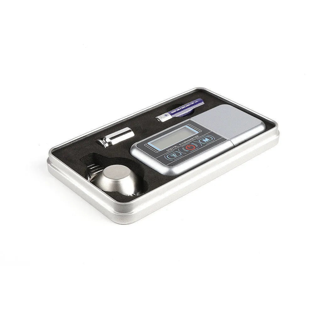 Electronic jewellery and grain weighing scale with 100g capacity and 0.005g accuracy for precise measurement