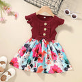Girls sleeveless summer dress for toddlers in multiple colours and sizes