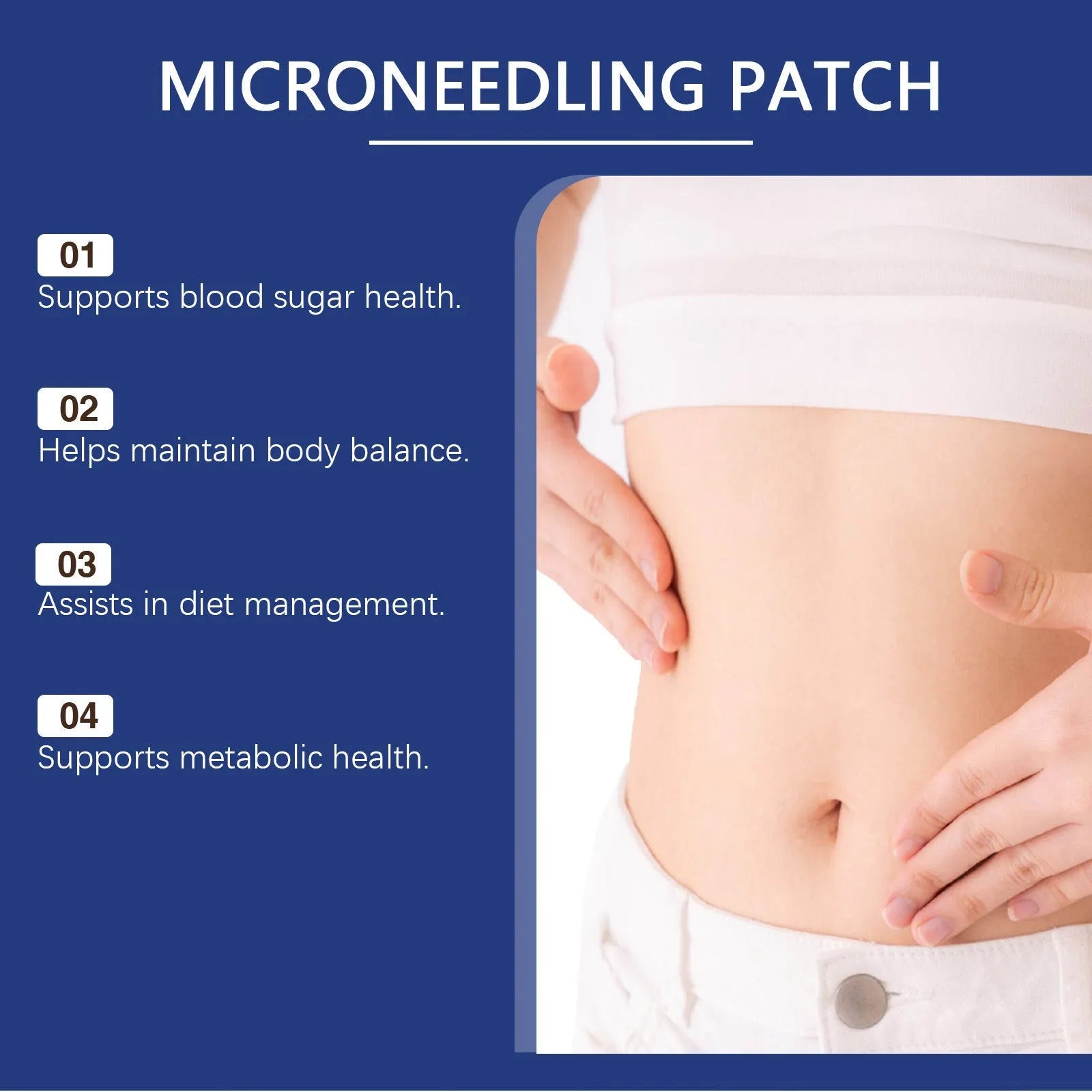 Four moisturising body care patches with ginger and panthenol ingredients in external paste format
