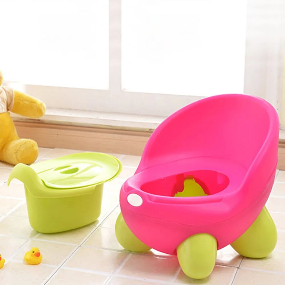 Dandan children's plastic toilet training stool with baby seat in blue colour