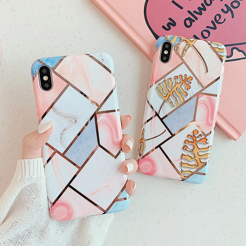 Flexible silicone protective case for Apple iPhone models 6 through to 11 Pro Max in Style C.