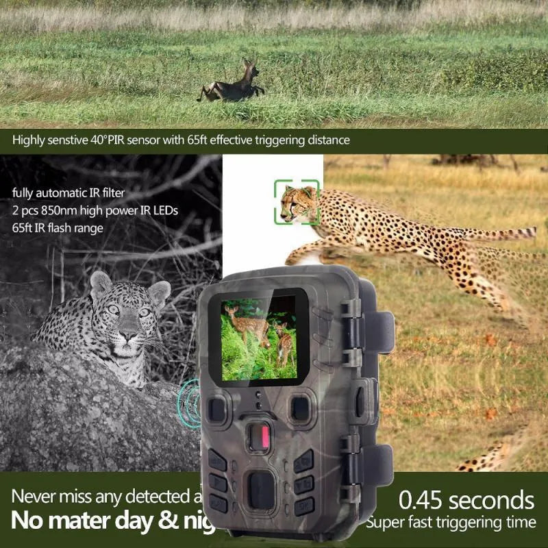 Black infrared night vision security monitoring device with a plastic body.