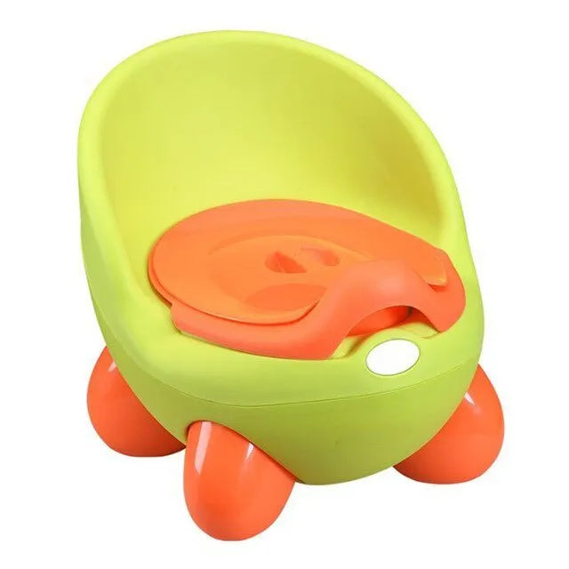 Dandan children's plastic toilet training stool with baby seat in blue colour