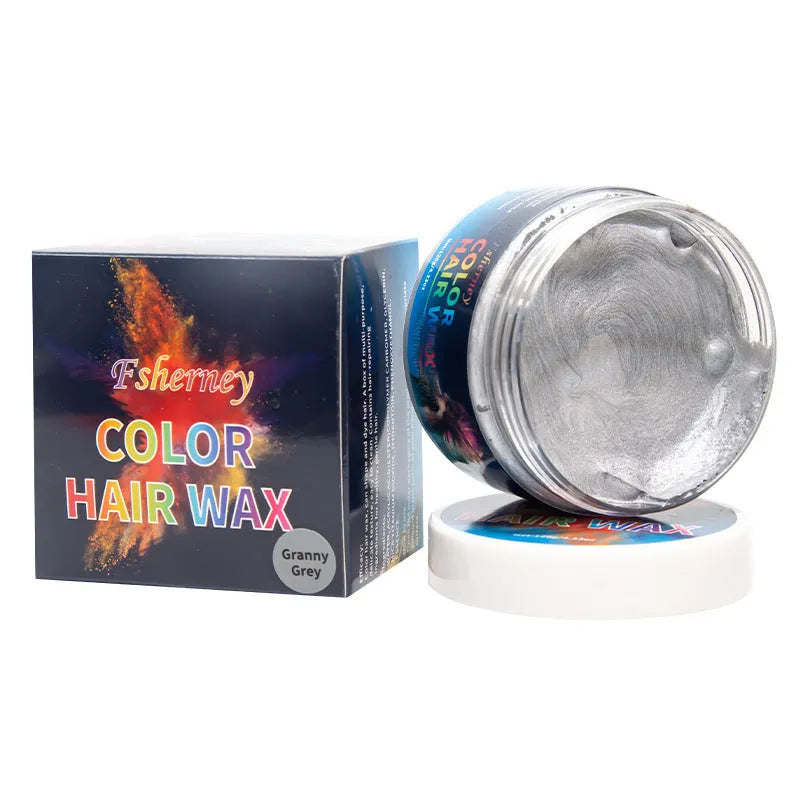 120g tub of hair styling clay hair dye in one of nine colour options