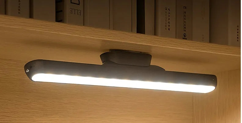 Cool charge type magnet adsorption eye protection desk lamp LED light bar with ABS material and USB recharge