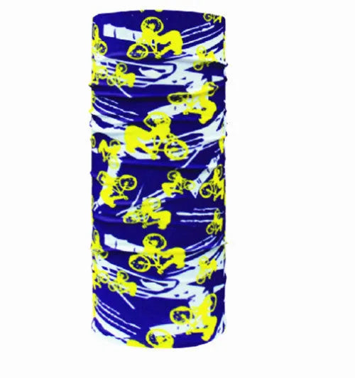 New outdoor variety magic bandana cycling mask neck cover sunscreen 49x24cm polyester, 39 patterns shown in a flat layout