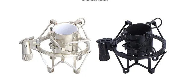 BM800 capacitance microphone set with cantilever bracket spray net metal shock mount white for computer recording
