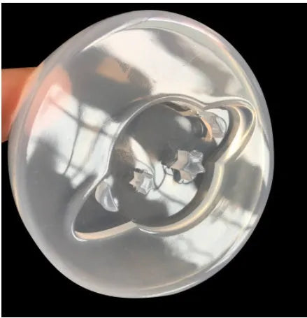 Silicone circle mould for epoxy resin with 6.5 cm diameter measurement
