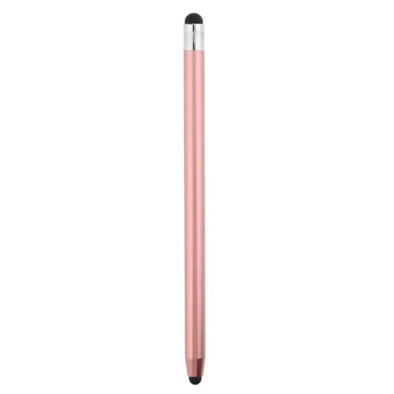 Metal touch screen stylus pen with double tip design in various colour options
