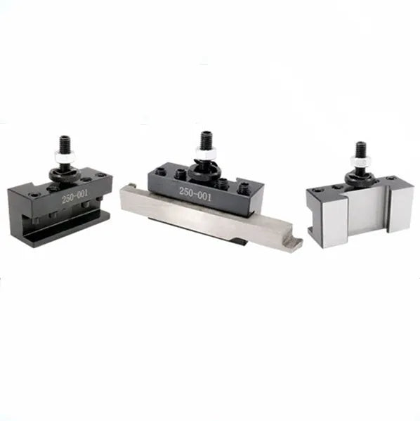 Machifit 250 wedge steel quick change tool post for mini lathes with gib-type design