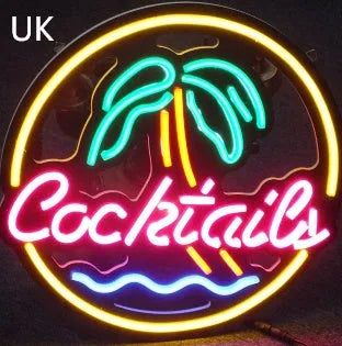 LED coffee neon billboard sign with super high brightness 3000lm output for commercial decoration