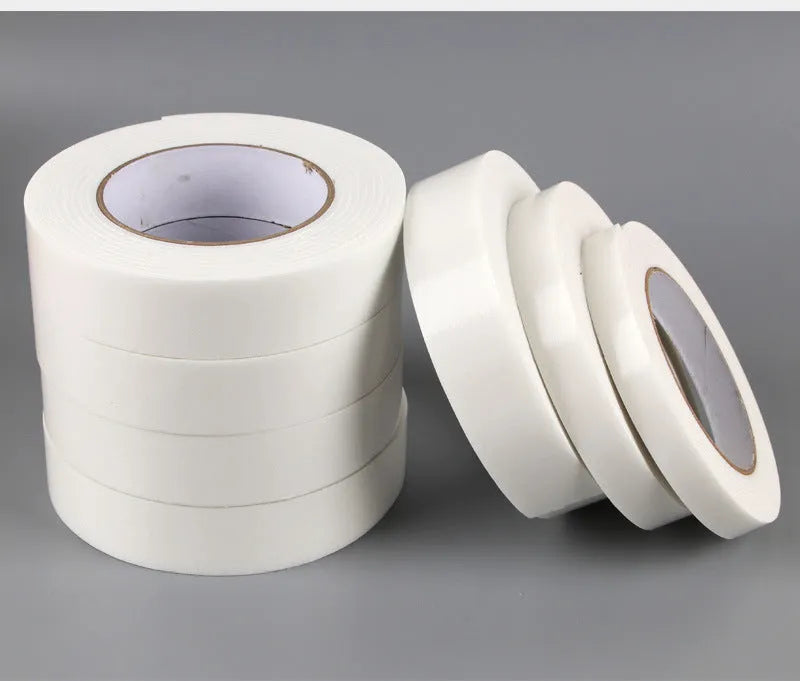 3mm thick foam double-sided adhesive tape roll with BOPP backing in multiple width options